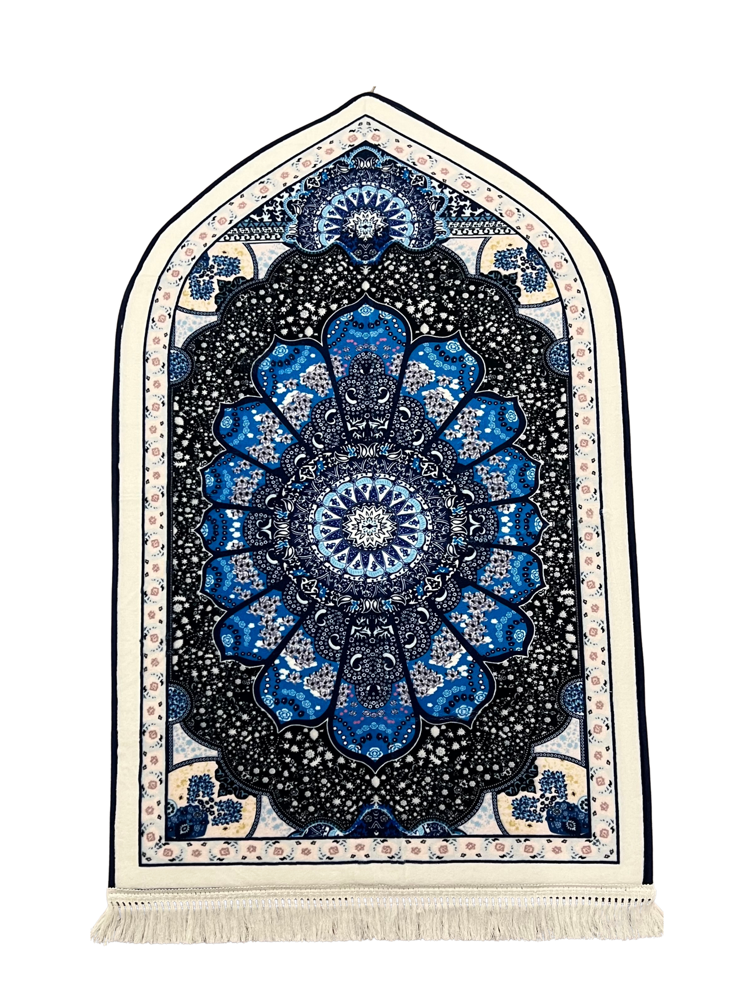 Midnight Bloom Padded Prayer Mat